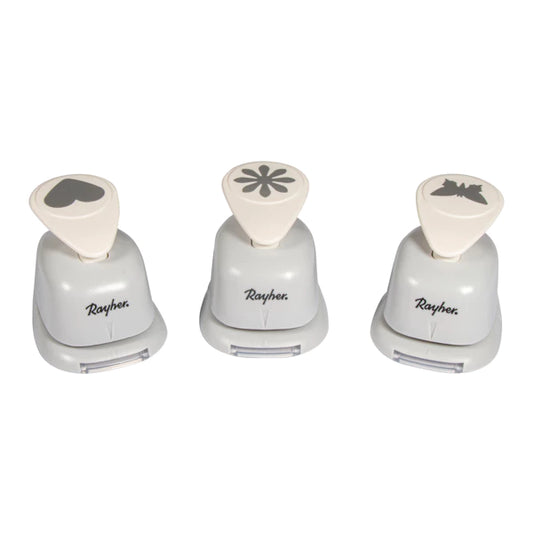 Perforatrice à motifs : coeur, fleur, papillon, 3