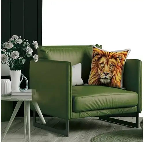 8714627006858 – Housse de coussin Peinture au diamant 40x40 cm – Animaux 5D