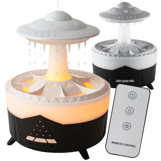 Humidificateur d'air avec lampe LED aromatique
