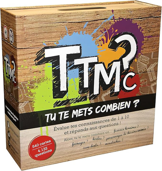 TTMC - Tu Te Mets Combien ? - Jeu de société ambiance