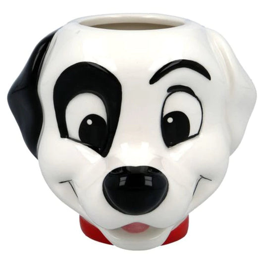 Mug en céramique Illusion 3D tête de dalmatien
