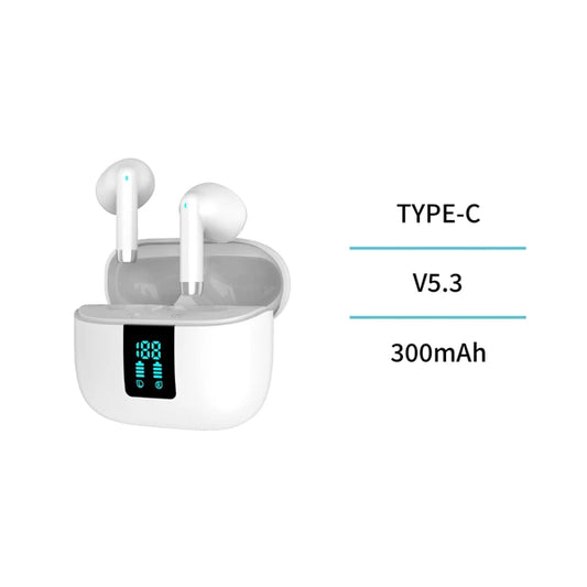 Écouteurs Bluetooth semi-intra-auriculaires TWS av