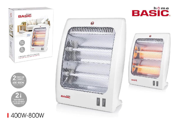 chauffage électrique 400800w basic home