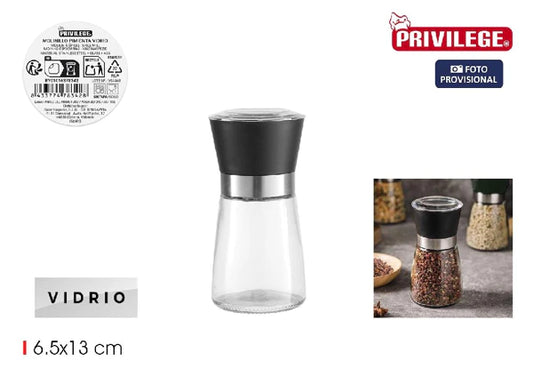 Moulin à poivre en verre Privilège