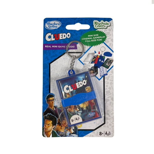 5407008050221 – Porte-Clés Jeu Miniature Cluedo – Hasbro Gaming Keychain – Jeu de Société de Poche 8+