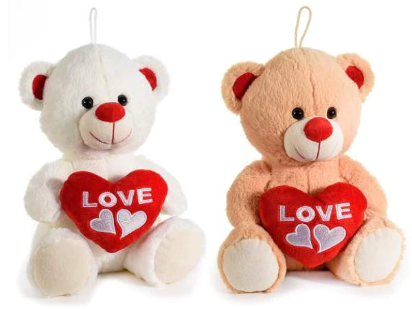 ours en peluche saint valentin coeur amour