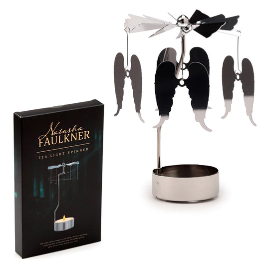 Bougeoir design carrousel ailes d'ange