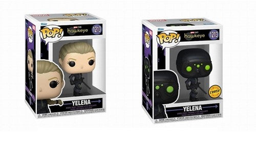 lot de 2 pcs : POP! Television Hawkeye Yelena With Chase