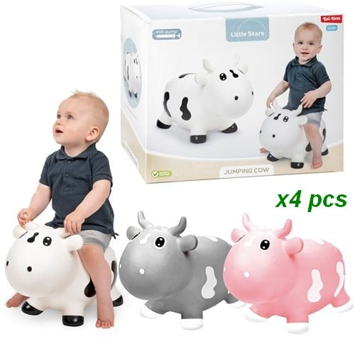 8714627010688 Lot 4 Skippy Vache LITTLE STARS 3 Assortis 28cm