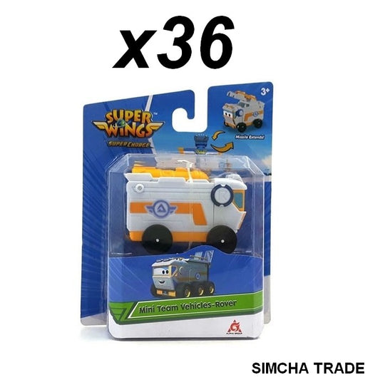 6911400401998 | Destockage jouet | 36 pcs Super Wings Mini Rover | Véhicules 12x15 cm