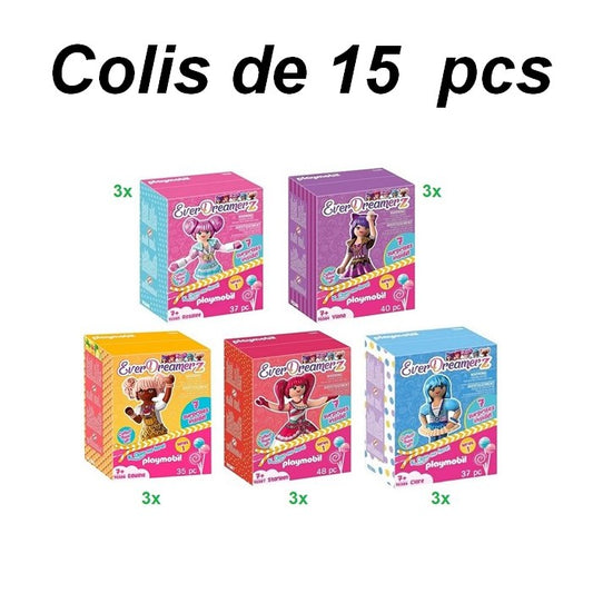 4008789703842 | Colis de 15 Playmobil Everdreamerz Série 1 | 14x18 cm | Ref 10127