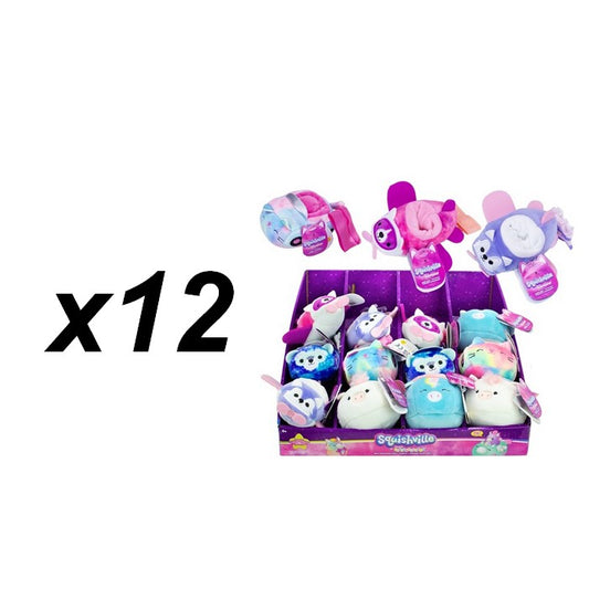 191726383666 | Colis 12 pcs Squishville Véhicule | Squishmallows | Lot revendeur | 5 cm