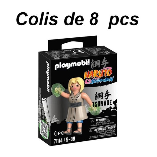 4008789711144 | Lot revendeur Playmobil Naruto Tsunade x8 | Ref 71114 | Vente en gros