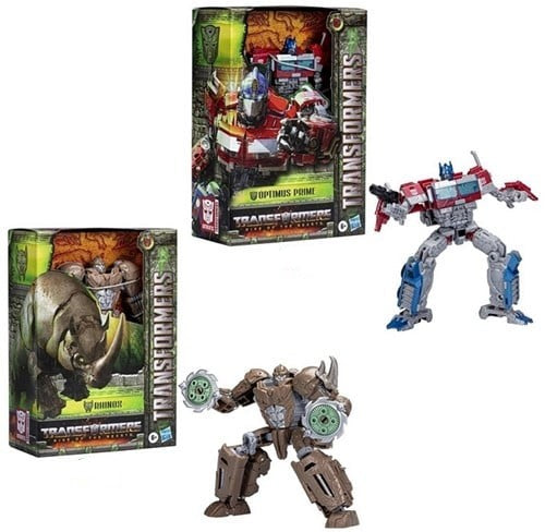 5010993982677 Transformers Voyager Core Boy Lot 2 figurines assorties 14x6,5x19cm Rise of the Beasts Hasbro