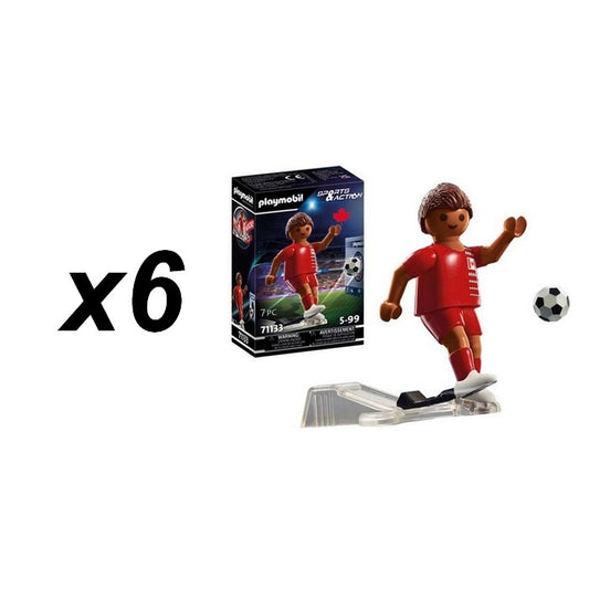 4008789711335 | Lot revendeur Playmobil Joueur Canada x6 | Ref 71133 | Vente en gros