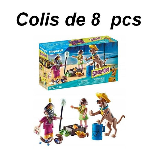 4008789707079 | Colis de 8 Playmobil Scooby-Doo Witch Doctor | 14,5x24,5 cm | 70707