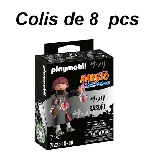 4008789712240 | Lot déstockage 8x Playmobil Naruto Sasori | Ref 71224 | Jouet pas cher