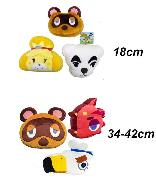 Lot 6 peluches Animal Crossing Mocchi - 18 cm et 34-42 cm - Officiel - Neuf lk2
