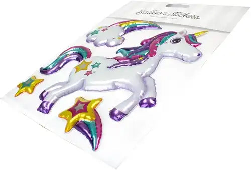 5050577833407 – Lot revendeur de 24 pcs Balloon Stickers Wandsticker assortis 31x38cm – Vente en gros