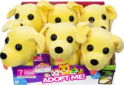 191726499039 – Adopt Me peluche Chien Collector 20cm en display (colis 6 pièces)