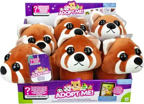 191726708353 – Adopt Me Collector Peluche Red Panda 20 cm (colis de 6 pièces en présentoir)