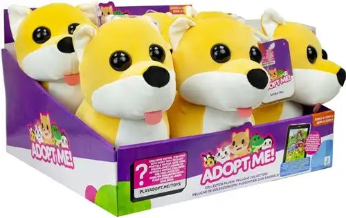 191726729020 – Colis de 6 pcs : Adopt Me Collector Peluche Shiba Inu 20 cm