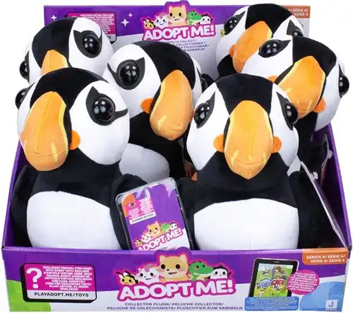 191726729013 – Adopt Me Collector Peluche Papegaaiduiker 20 cm (colis de 6 pièces en présentoir)