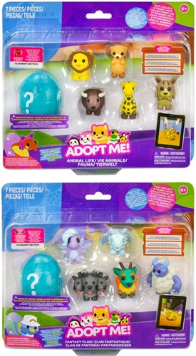 191726499145 Lot 2x Adopt Me! figurines 6-pack 21,5x24cm Jazwares