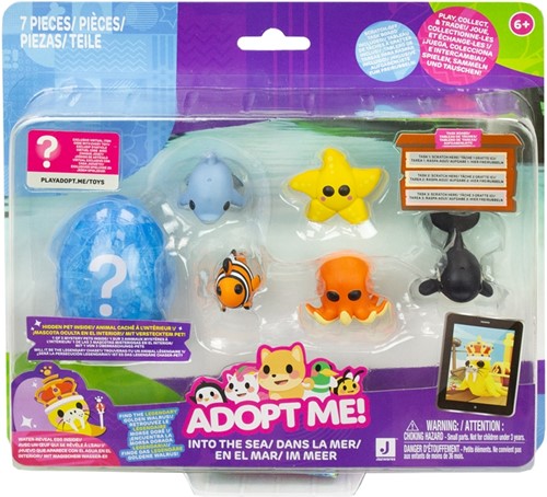 191726708438 Adopt Me! figurines 6-pack Into the Sea Jazwares 21,5cm