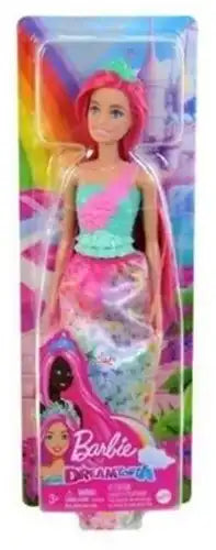 194735055920 – Colis de 1 pc : Poupée Barbie Dreamtopia cheveux roses 32,5 cm – Grossiste Mattel jouets officiels