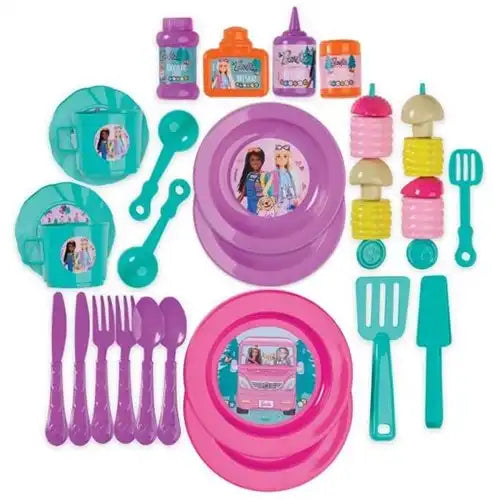 8412562009261 – Colis de 1 pc : Barbie Glamping Coffret de jeu dans une valise 22x24 cm – Grossiste Barbie
