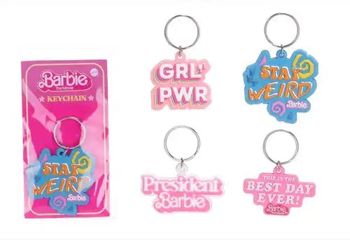 5038104134302 – Barbie 2D PVC Keychains – Assorted – Pack of 48 pieces 