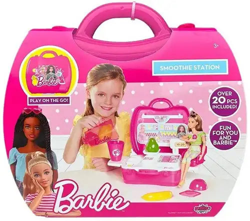 Barbie Smoothie Station Coffret de jeu dans une valise 22x24cm