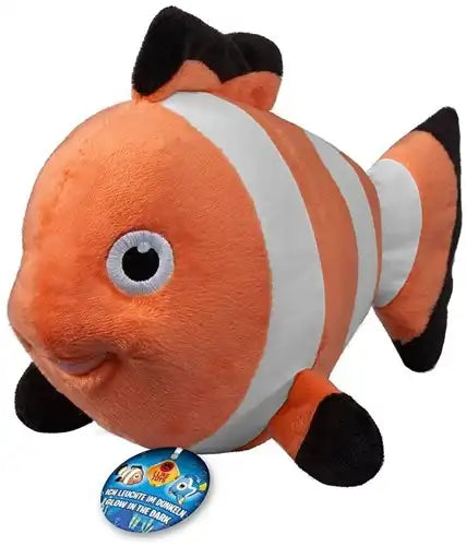 4003402122451 – Colis de 6 pièces – Vente en gros Bauer Glow in the Dark Peluche Poisson-Clown 20 cm – dispo Simcha.fr