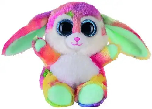 4003402142350 – Colis de 6 pcs : Lapin en peluche couleur turquoise 15 cm – Grossiste Bauer
