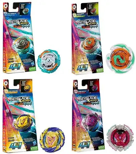 Beyblade Burst Quadstrike 4 assortis 9x19cm