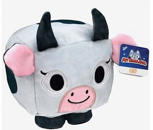 Big Games Pet Simulator Peluche vache 15x15cm