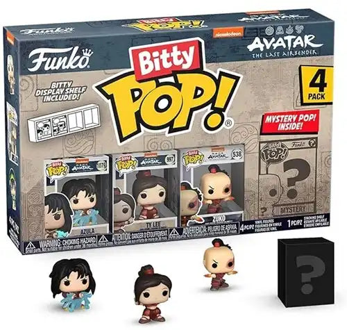 889698730570 – Funko Bitty POP! Avatar The Last Airbender – Azula 4-Pack – Colis de 3