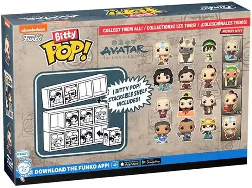 889698730594 – Funko Bitty POP! Avatar The Last Airbender – Katara 4-Pack – Colis de 3