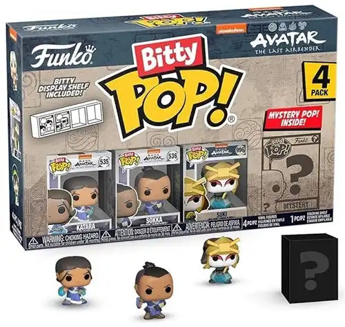 889698730594 – Funko Bitty POP! Avatar The Last Airbender – Katara 4-Pack – Colis de 3