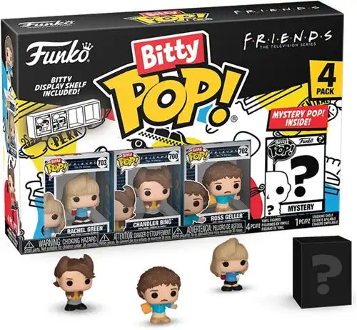 889698730488 – Funko Bitty POP! Friends – 80’s Rachel 4-Pack – Colis de 3