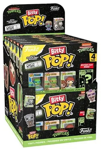 Bitty POP! Teenage Mutant Ninja Turtles 4-Pack 9,5x14cm