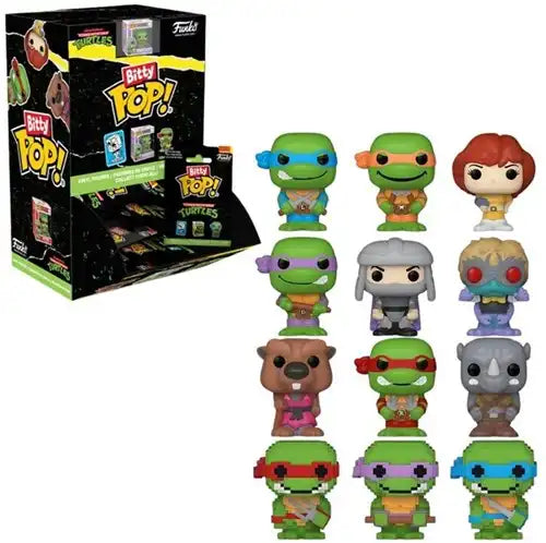 Bitty POP! Teenage Mutant Ninja Turtles blindbag singles in display (36)