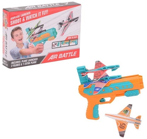 8711866245222 Blaster Lanceur Avion + 3 Avions 20x13,5cm en Boîte