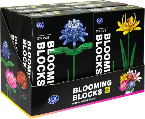 5038104659560 – Blooming Blocks pas chers (colis de 6 pièces assorties en display)