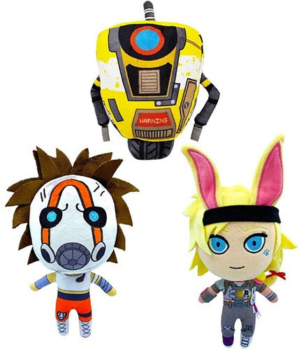 lot de 3 pcs : Borderlands 3 Peluche Collectable 20cm