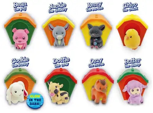 8053306201024 – Lot de 20 pcs Puppy Club Farm animaux en capsule 50 mm – Grossiste jouets surprise
