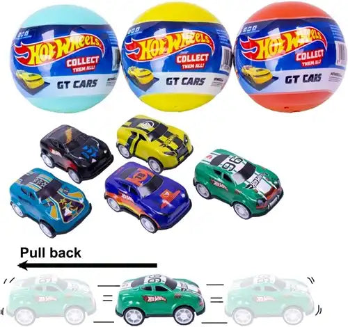 8053306202649 – Capsules 65 mm Hot Wheels GT Cars – Colis de 20 pièces