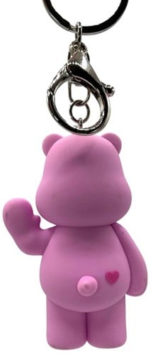 5056474210860 – Lot de 4 porte-clés Care Bears 3D – 8 cm – Blister 10x17,5 cm – 4 modèles assortis