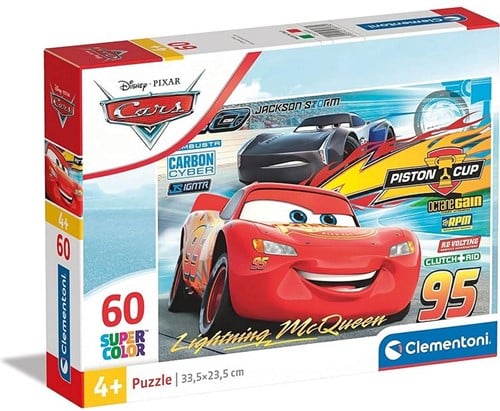 8005125269730 Puzzle Disney Cars 60 pcs 15x20cm Clementoni Supercolor